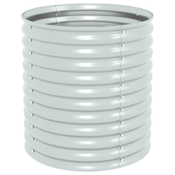 Strat Înălțat Grădină Oțel Galvanizat 80x80x81 cm