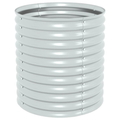 Strat Înălțat Grădină Oțel Galvanizat 80x80x81 cm