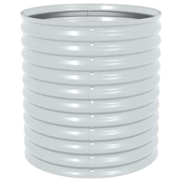 Strat Înălțat Grădină Oțel Galvanizat 80x80x81 cm