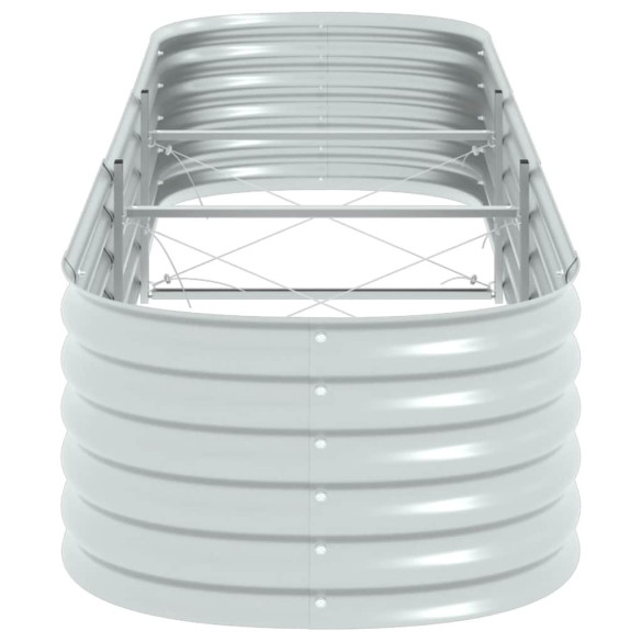 Strat Înălțat Grădină Oțel Galvanizat 320x80x44 cm