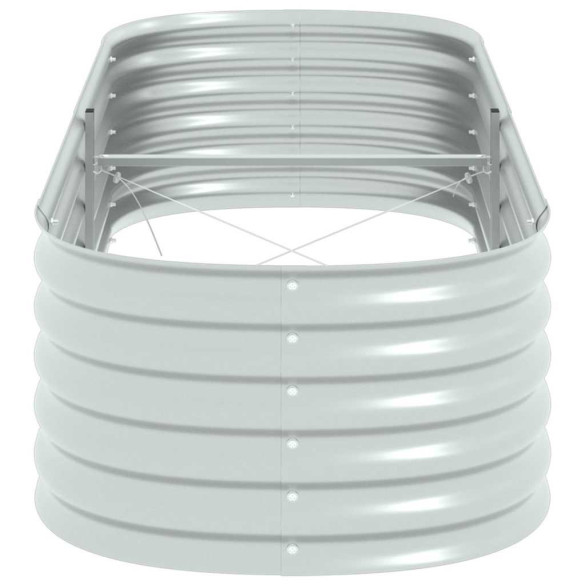 Strat Înălțat Grădină Oțel Galvanizat 240x80x44 cm