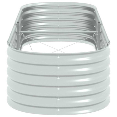 Strat Înălțat Grădină Oțel Galvanizat 240x80x44 cm