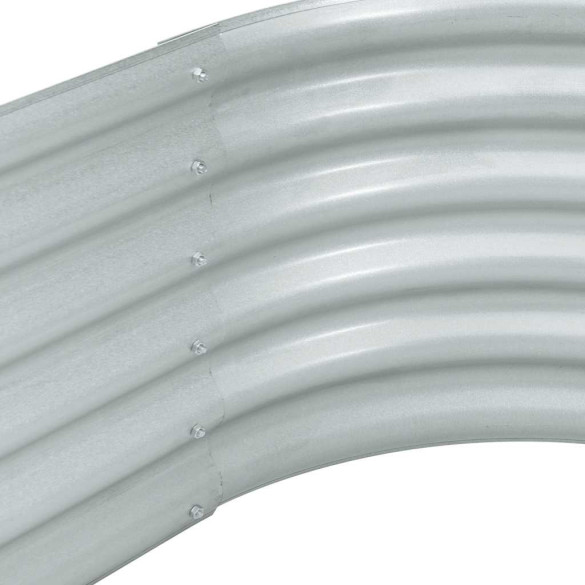 Strat Înălțat Grădină Oțel Galvanizat 240x80x44 cm