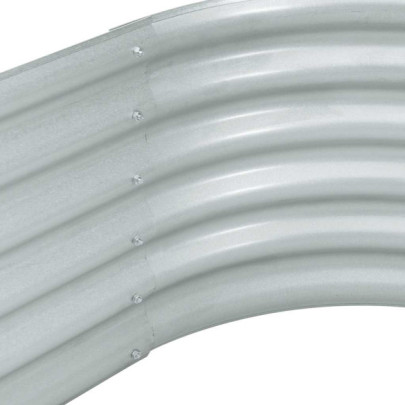 Strat Înălțat Grădină Oțel Galvanizat 240x80x44 cm