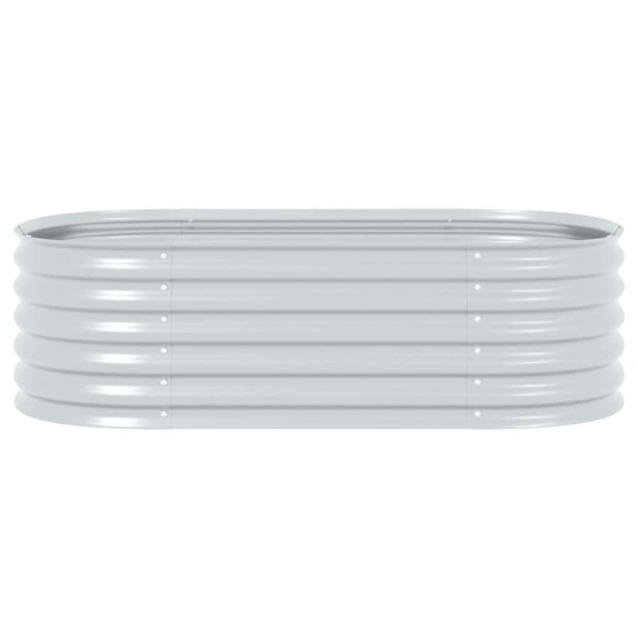 Strat Înălțat Grădină Oțel Galvanizat 160x80x44 cm