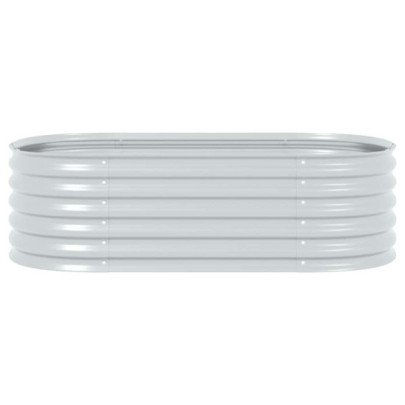 Strat Înălțat Grădină Oțel Galvanizat 160x80x44 cm