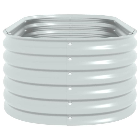 Strat Înălțat Grădină Oțel Galvanizat 160x80x44 cm