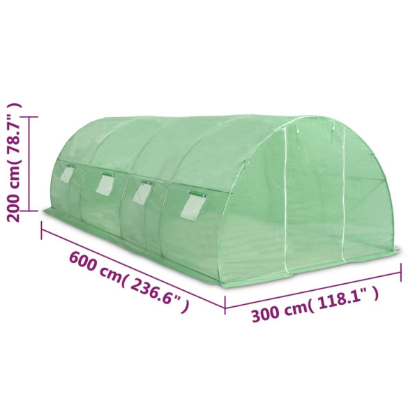 Seră 18m² - Protecție Superioară pentru Plante Seră 18m² - Protecție Superioară pentru Plante