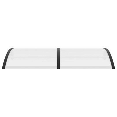 Copertină Ușă Policarbonat 200x100 cm | Livrare Gratuită