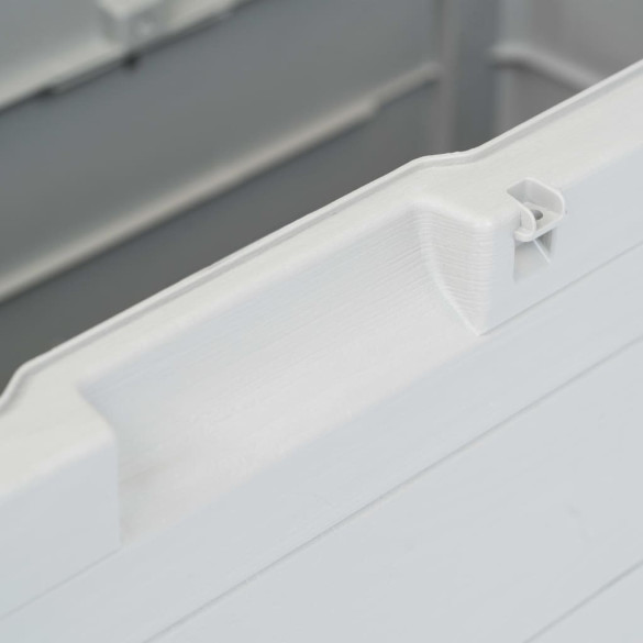 Ladă Depozitare Grădină 280L Gri - Livrare Gratuită