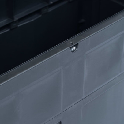 Ladă Depozitare Grădină 320L Negru - Spațioasă și Rezistentă