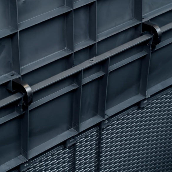 Ladă Depozitare Grădină 320L Antracit - Rezistentă