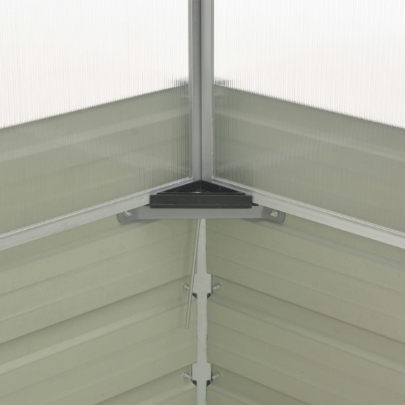 Seră Grădină Antracit 100x100x77 cm - Oțel Galvanizat