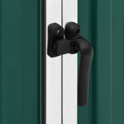 Șopron Grădină Verde - Oțel Galvanizat | Depozitare Sigură