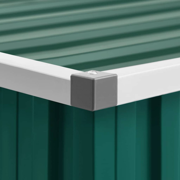 Șopron Grădină Verde - Oțel Galvanizat | Depozitare Sigură