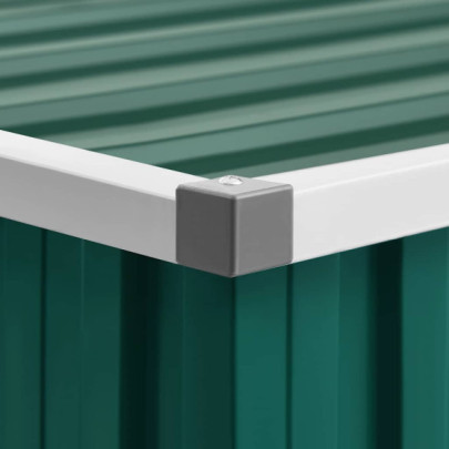 Șopron Grădină Verde - Oțel Galvanizat | Depozitare Sigură