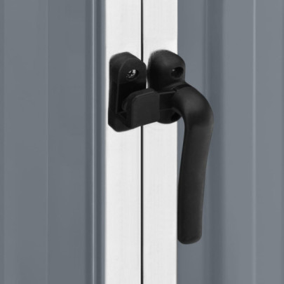 Șopron Grădină Gri - Oțel Galvanizat | Depozitare Sigură