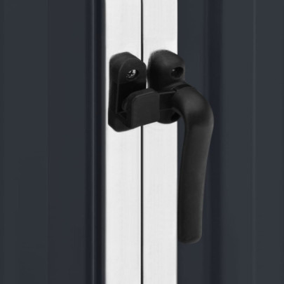 Șopron Grădină Antracit - Oțel Galvanizat 195x198x159 cm