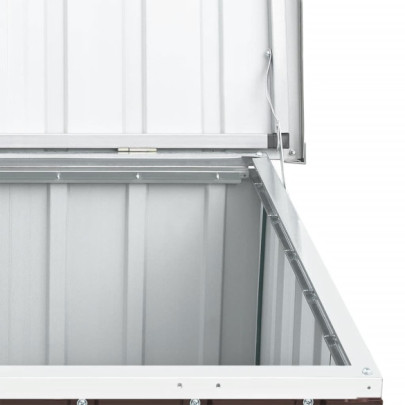 Ladă Depozitare Grădină - Maro - 129x67x65 cm - Livrare Gratuită