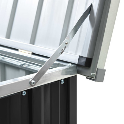 Ladă Depozitare Grădină Antracit - 171x99x93 cm | Livrare Gratuită