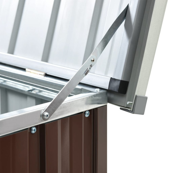 Ladă Depozitare Grădină Maro - 171x99x93 cm - Livrare Gratuită