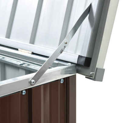 Ladă Depozitare Grădină Maro - 171x99x93 cm - Livrare Gratuită