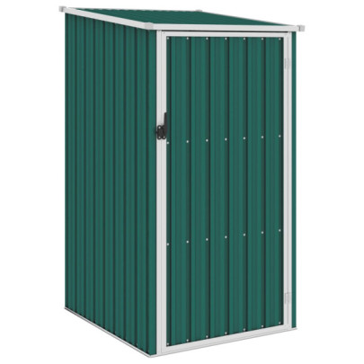 Șopron de grădină - verde - 87 x 98 x 159 cm - oțel galvanizat