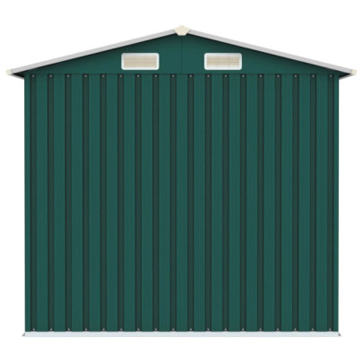 Șopron de Grădină Verde - Oțel Galvanizat | Livrare Gratuită