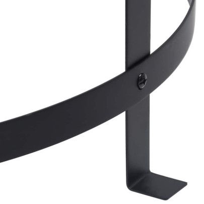 Vatră de foc exterior cu grătar - Oțel inoxidabil - Livrare gratuită