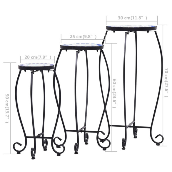 Set Mese Mozaic Ceramice pentru Grădină sau Balcon