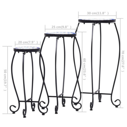 Set Mese Mozaic Ceramice pentru Grădină sau Balcon