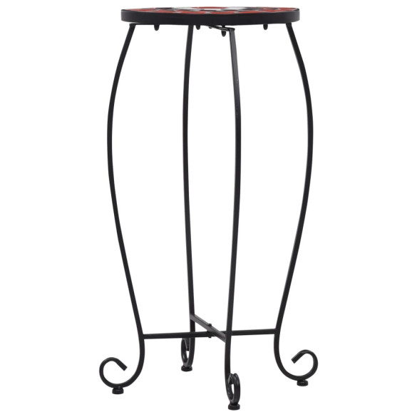 Set Mese Mozaic Ceramice 3 Buc - Cărămiziu Alb