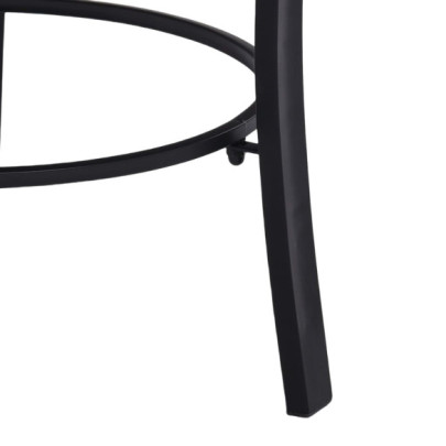 Vatră de Foc cu Mozaic Ceramică - Albastru și Alb - 68 cm