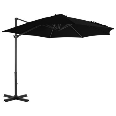 Umbrelă Consolă Grădină Aluminiu - Protecție UV și 360°