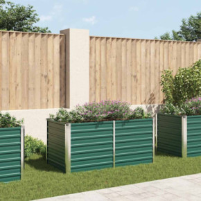 Strat Înălțat Grădină Verde - Oțel Galvanizat - 160x80 cm