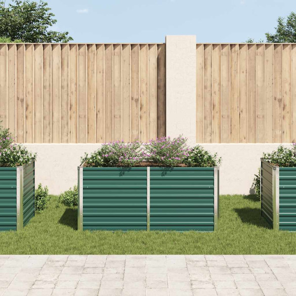 Strat Înălțat Grădină Verde - Oțel Galvanizat - 160x80 cm