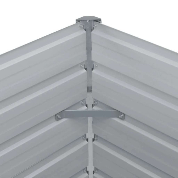 Strat Înălțat Grădină Verde - Oțel Galvanizat - 160x80 cm