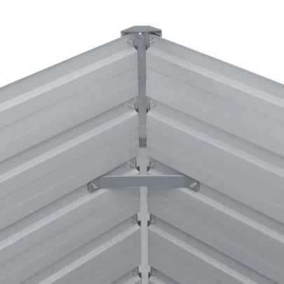 Strat Înălțat Grădină Verde - Oțel Galvanizat - 160x80 cm