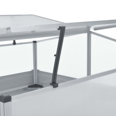 Seră Grădinărit 100x100 cm - Oțel Galvanizat cu Livrare Gratuită