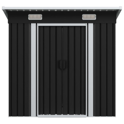 Magazie Grădină Antracit - Oțel Rezistent | Livrare Gratuită