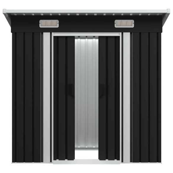 Magazie Grădină Antracit - Oțel Rezistent | Livrare Gratuită