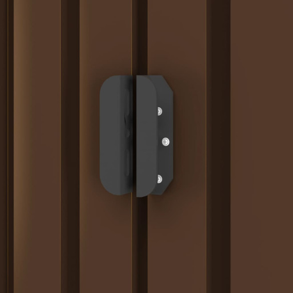 Magazie Metalică Grădină - Depozitare Instrumente Maro