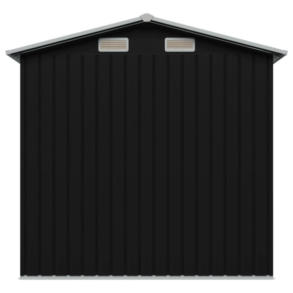 Magazie Metalică Depozitare Grădină Antracit | Livrare Gratuită