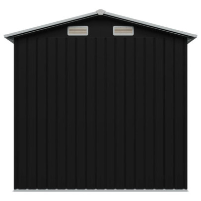 Magazie Metalică Depozitare Grădină Antracit | Livrare Gratuită