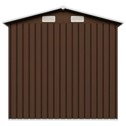 Magazie Metalică Grădină Maro - Depozitare Sigură