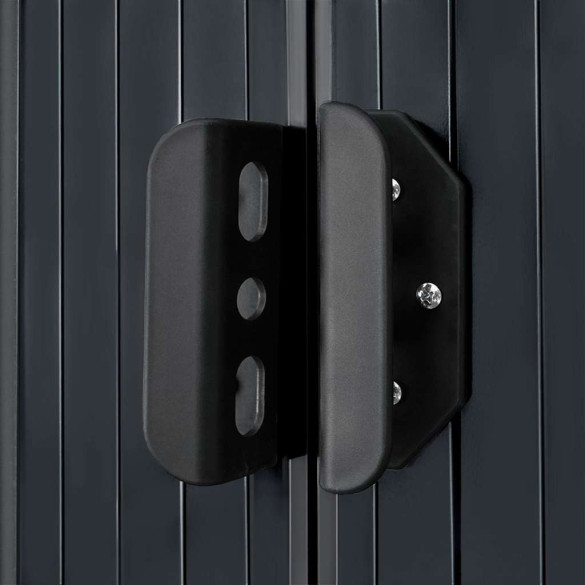 Magazie Grădină Metalică Antracit - Depozitare Durabilă