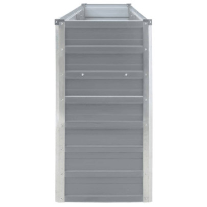 Strat Ridicat Grădină - Oțel Galvanizat, 320x40x77 cm