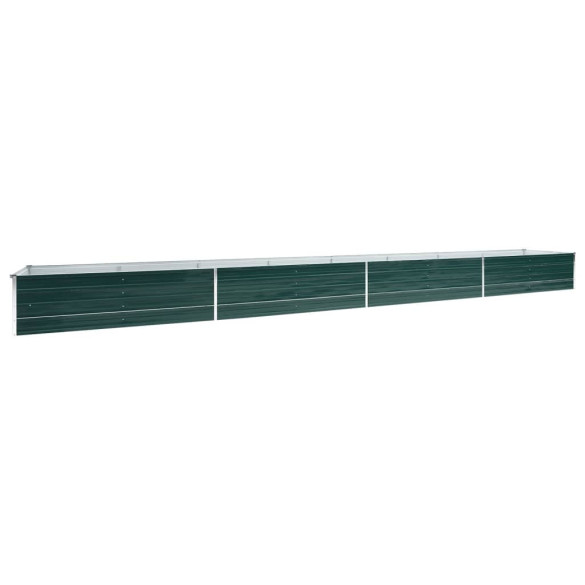 Strat Înălțat Grădină Verde 600x80x45 cm - Oțel Galvanizat