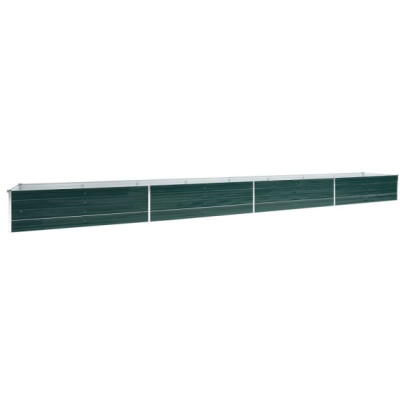 Strat Înălțat Grădină Verde 600x80x45 cm - Oțel Galvanizat