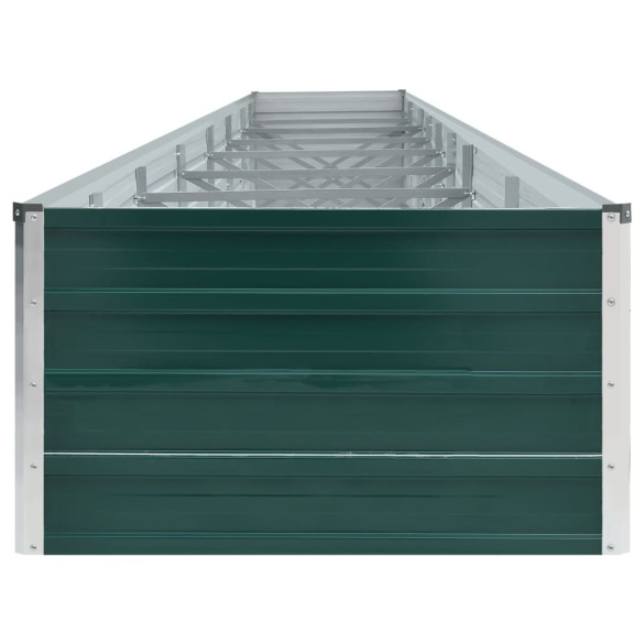 Strat Înălțat Grădină Verde 600x80x45 cm - Oțel Galvanizat